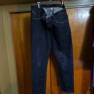 Ralph Lauren Double RL Blue Slim Jeans Classic Denim
